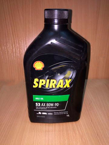 Трансмиссионное масло SHELL Spirax S3 AX 80W90 GL-5 1л купить в Волгограде