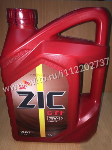 Купить трансмиссионное масло ZIC G-FF SAE GL-4 75W-85 (4л) в МКПП в Волгограде